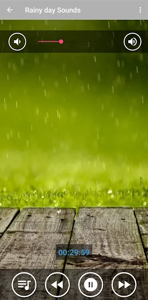 Rainy Day • Sleep Rain Sounds Screenshot 0