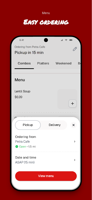 Petra Cafe Screenshot 2