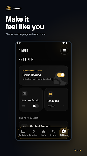 CineHD: Movies & TV Shows Screenshot 2