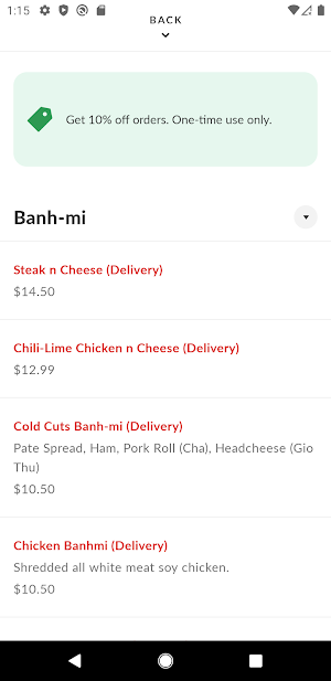 Le Bledo Eatery Screenshot 2