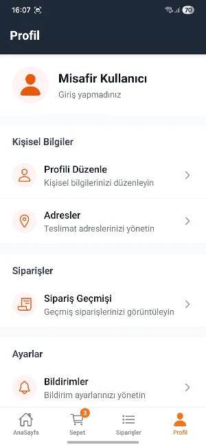 tica.tr sipariş sistemleri Screenshot 3