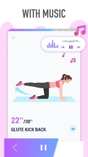 Buttocks Workout - Hips, Butt Workout Screenshot 1