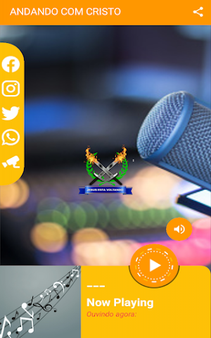 Web Rádio Andando com Cristo Screenshot 2