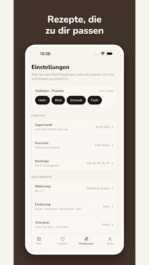 Abendly: Essensplan & Angebote Screenshot 2