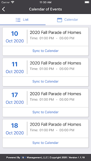 Greensboro Parade of Homes Screenshot 2
