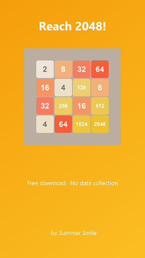 2048 Slide Puzzle Screenshot 1