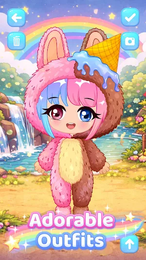 Chibi Avatar Maker Game Screenshot 0