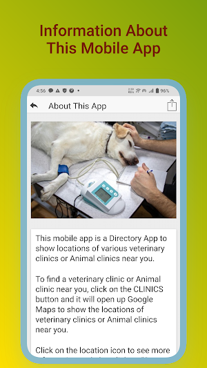 Animal Veterinarian Clinics Screenshot 1