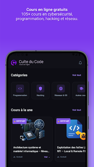 Culte du Code : Hack & CVE Screenshot 0