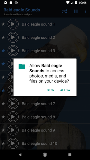 Bald eagle sounds ~ Sboard.pro Screenshot 1