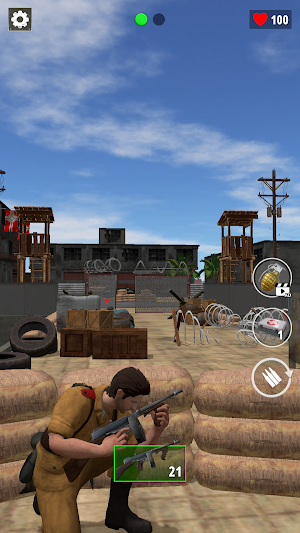Frontline Warriors: WW2 Fire Screenshot 3