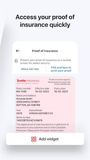 Scotia Insurance Screenshot 2