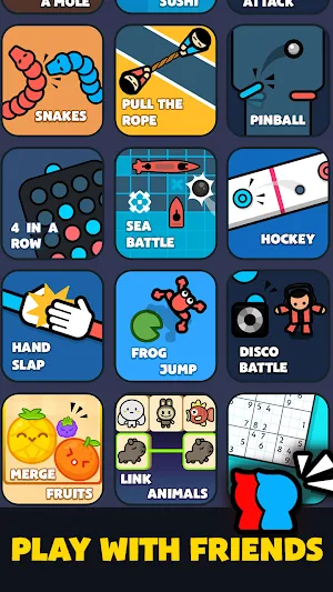 2 Player Games: Mini Games Screenshot 1