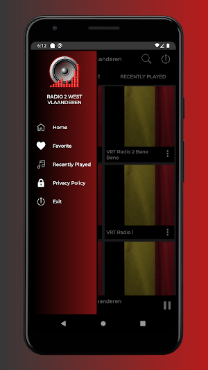 Radio 2 West Vlaanderen App Screenshot 2