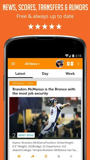SF - Denver Broncos Edition Screenshot 0