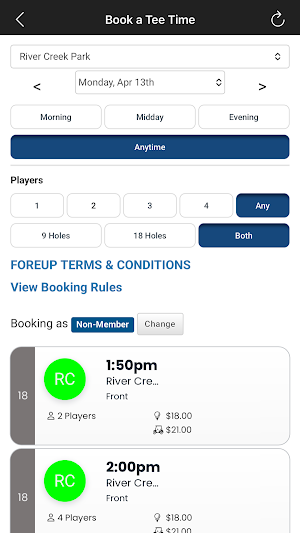 River Creek Golf Course screenshot 3