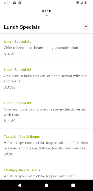 Patron Mexican Grill Screenshot 2