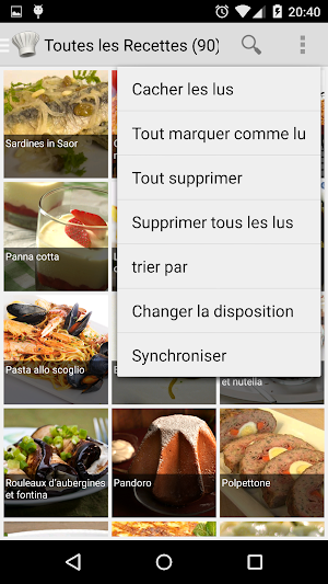 Recettes Italiennes Screenshot 3