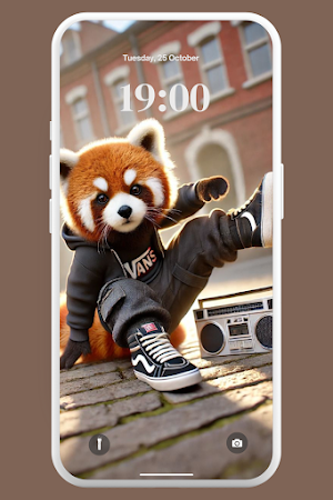 Kawaii Red Panda Wallpaper 4K Screenshot 0