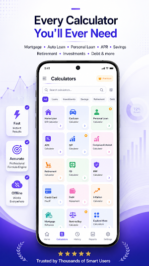 Finora: Loan & EMI Calculator Screenshot 1