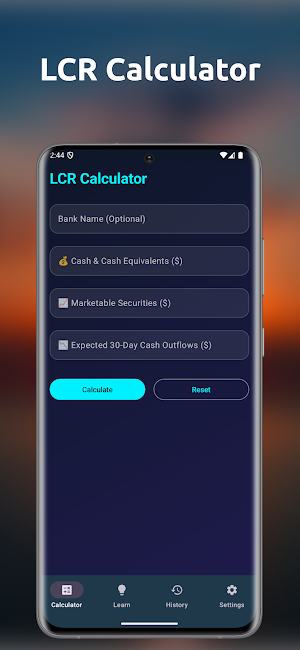 LCR Calculator-financial tools Screenshot 2