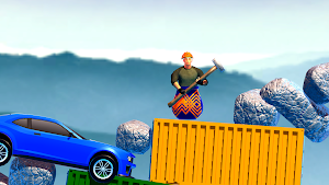 Pot Man Hammer Man Climber 3D Screenshot 0