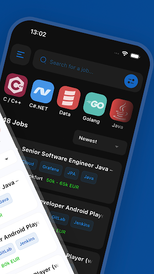 GermanTechJobs: German IT jobs Screenshot 1