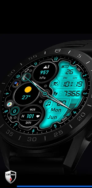 Hybrid Watch Face 025 Screenshot 1