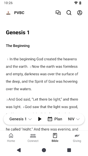 Prairie Valley Baptist Church Screenshot 2