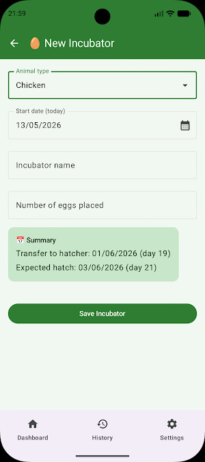 LulyHatchTracker Screenshot 1