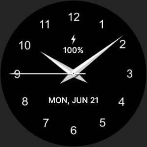 Minimalist Analog S Watch Face Screenshot 3