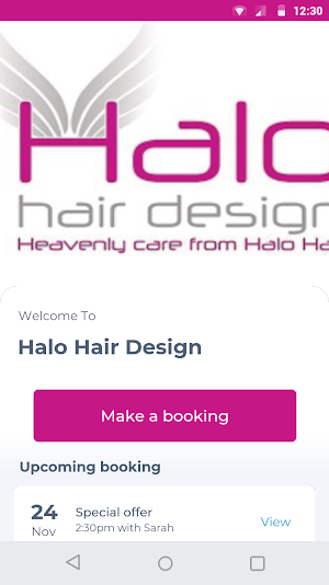Halo Hair Design Screenshot 0