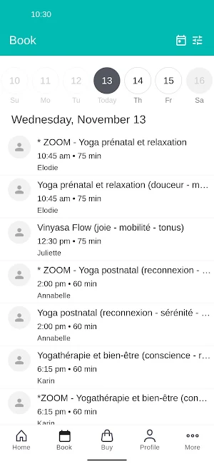 CasaYoga Paris Screenshot 1