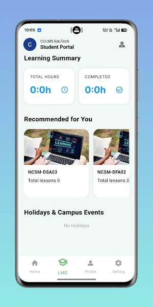 CCLMS Edutech Screenshot 0