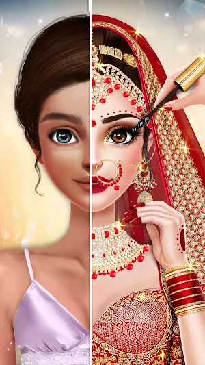 Fashion Dress Up Wedding Games Screenshot 1