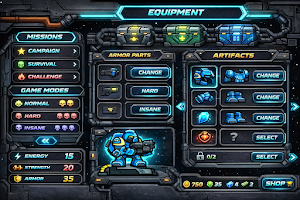 Grimdark Space Marine Shooter Screenshot 3