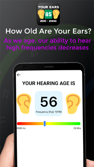 How Old Are Your Ears Fun Test Screenshot 3