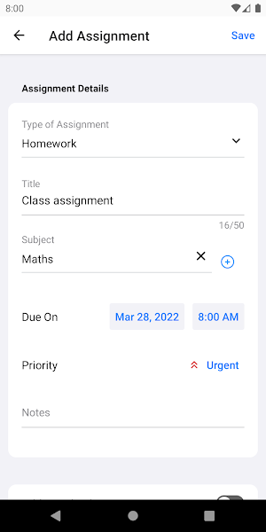 Smart Study planner-ManavarApp Screenshot 1