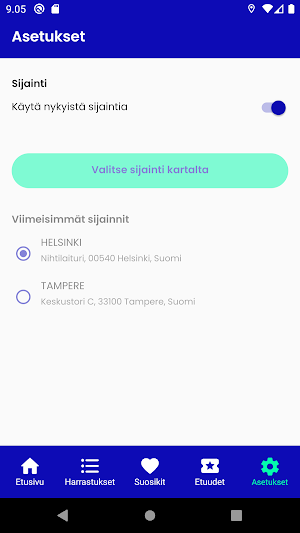 Harrastuspassi Screenshot 3