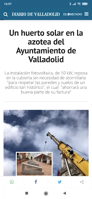 Diario de Valladolid Screenshot 1