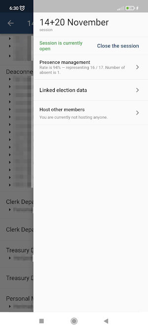 Church App Screenshot 1