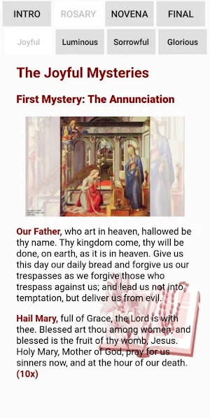 Saint Dominic Devotion Screenshot 2