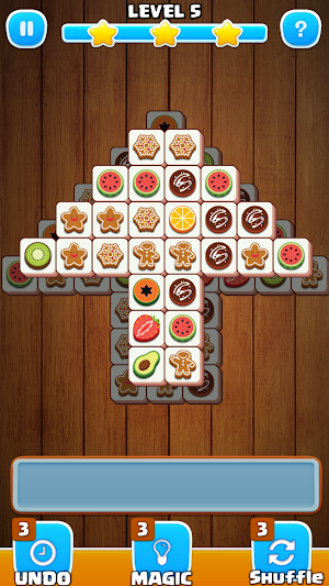 Tile Match Sweet - Classic Triple Matching Puzzle Screenshot 1
