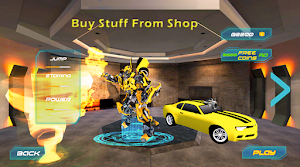 Transformer Bee Robot Fight Screenshot 3