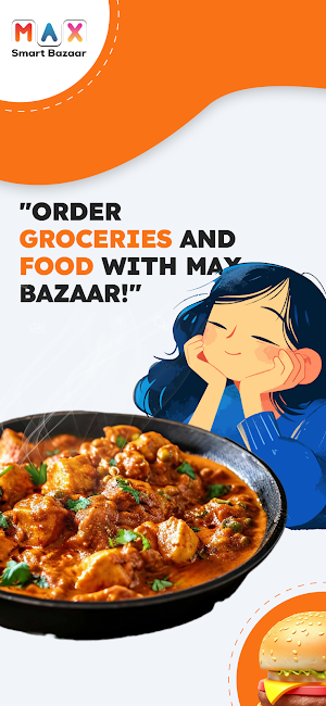 Max Bazaar: Food & Grocery App Screenshot 0