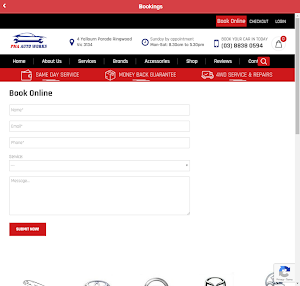 PMA Auto Works Screenshot 1