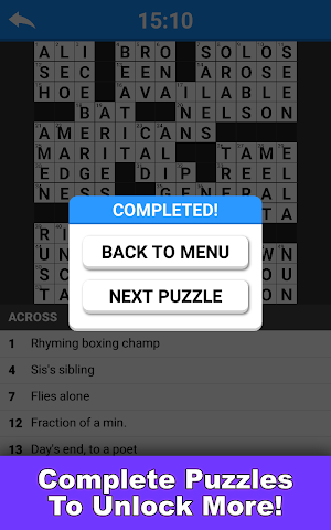 Crossword Puzzles Free Screenshot 3