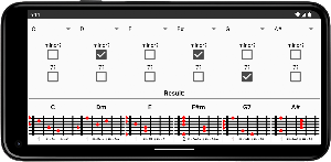 Guitar Chord Transposer Screenshot 3