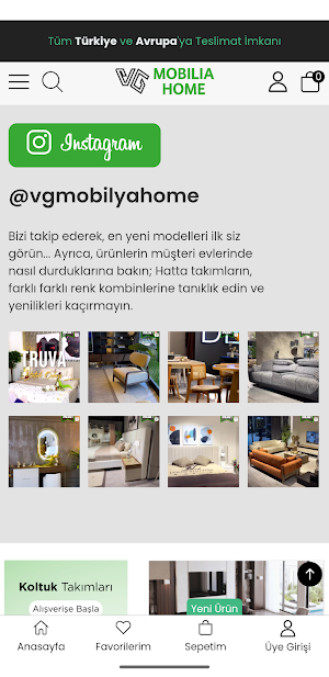 VG Mobilya Home Screenshot 2