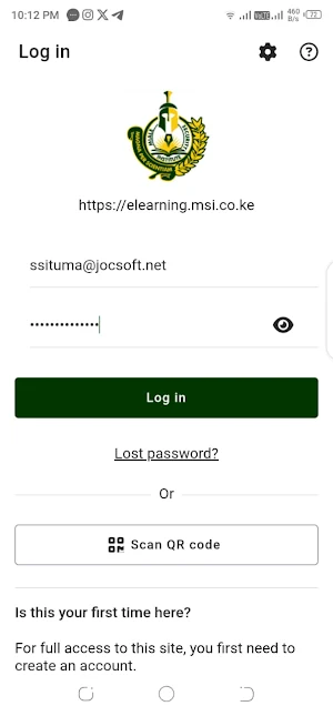 MSI Elearn Screenshot 0